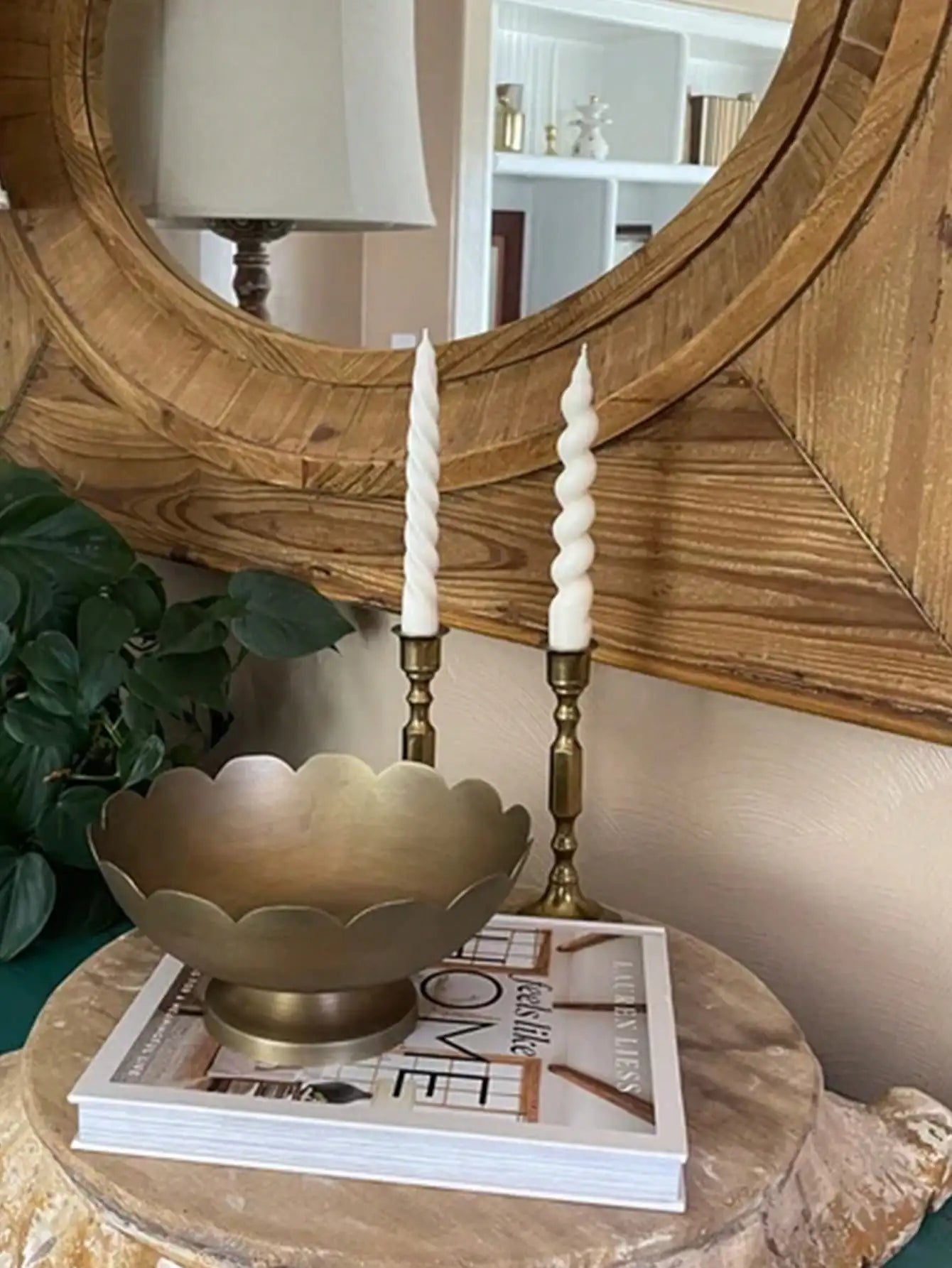 Bougies Colonne Architecturales - Lot de 2